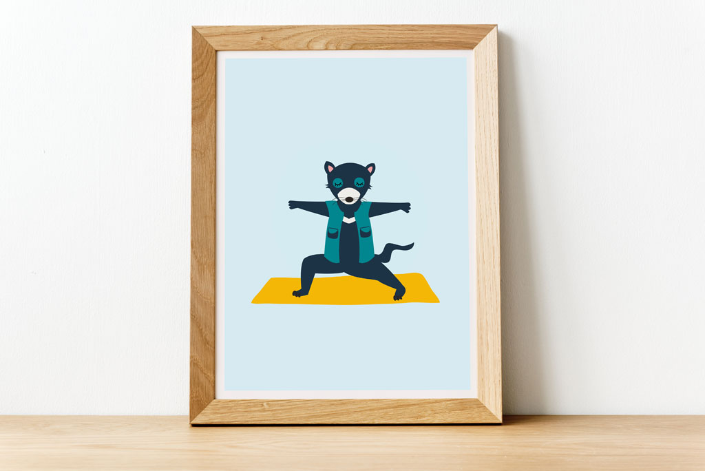RGYM Characters only (Set of 5 Prints) - Digital